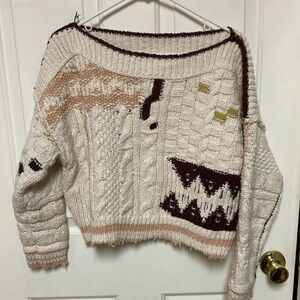 Cozy Multicolor Knit Sweater